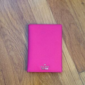 Kate Spade Vibrant Pink Travel Wallet